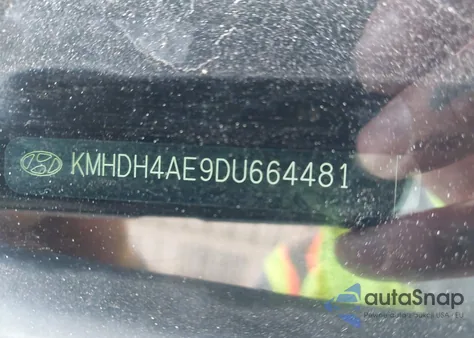 2013 Hyundai Elantra Gls z USA, uszkodzony, nr VIN KMHDH4AE9DU664481